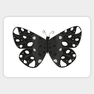 Black butterfly Sticker